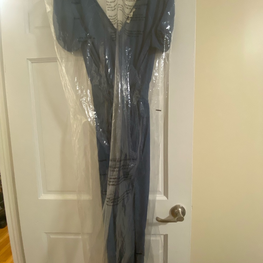 Chelsea and Violet Denim Jumpsuit Size M Brand New - Picture 6 of 7